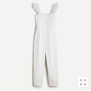 J.Crew eyelet jumpsuit